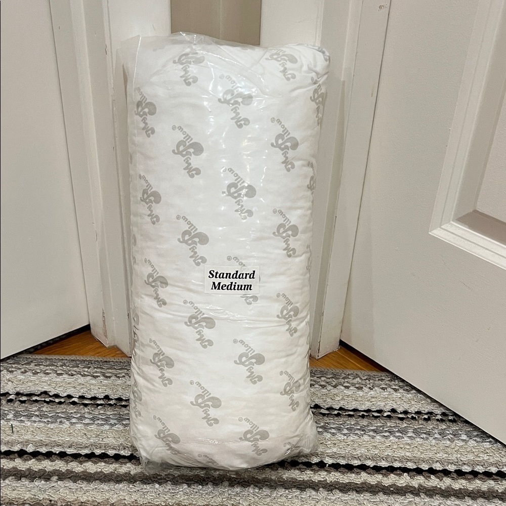 “My Pillow”, white, “Standard Medium” size. Made in the USA. NWOT.